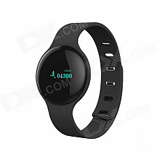 SANSUI H1 Sports Bluetooth V4.0 Smart Wrist Bracelet Watch w/ Sleep Tracker - Black