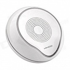 Ximico S5 Rechargeable Bluetooth V3.0 Stereo Speaker w/ Microphone / Blue Light - White