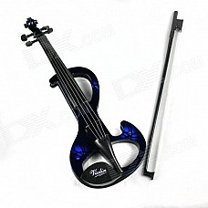 Elegant Violin Musical Toy with Built-in Songs for Kids / Children - Black + Blue (2 x AA)