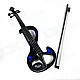 Elegant Violin Musical Toy with Built-in Songs for Kids / Children - Black + Blue (2 x AA)