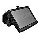 eDaoZhun HD 7" Car GPS Navigator w/ FM / DDR256M / 8GB /CE 6.0 Brazil + Argentina Map - Black