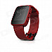 Weloop Tommy 1.26" LCD Smartwatch w/ Bluetooth 4.0 / Support Message Display - Red