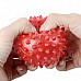 1006118 Fun Massage Ball Toy w/ Bump Surface for Baby / Children - Red