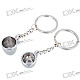 Drinking Cup Kirksite Couple's Keychains (Pair)