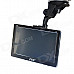 eDaoyou X8 7 inch Car GPS Ultra-Thin Navigator w/ FM / 8GB U.S. Free Map - Black