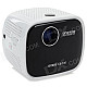 Icodis CB-100 Portable 45LM Mini Projector w/ LED / Speaker / USB / TF - White + Black