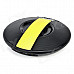 SDY-021 Wireless Bluetooth V3.0 Speaker w/ FM / TF / Micro USB / USB / Alarm Clock - Black + Yellow