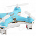 CX-10 Mini 2.4G 4-CH Radio Control Outdoor R/C Quadcopter w/ Gyro - Blue + White (2 x AAA)