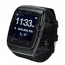 CHEERLINK Q2 1.54" Bluetooth V3.0 Smart Watch w/ Calling / SMS / Music Player / Remote Capture