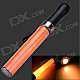 SingFire SF-GLO Glow Light Orange Color 1W 3-Mode Concert Party LED Torch - Orange + Black (3 x AAA)