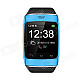 S12 1.54" Screen Smart Bluetooth V3.0 Watch w/ FM Radio - Blue