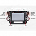 Joyous 2-Din Car Stereo DVD Player w/ GPS, Analog TV, BT, Radio for Toyota Highlander 2007-2011