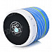 Portable Bluetooth v3.0 Speaker w/ Hands-Free / Colorful Light - Blue + Black