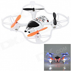 IA 8943 4-CH 2.4GHz R/C Quadcopter w/ 6-Axis Gyro / 3D Tumble / LCD Screen / 300KP Camera - Black