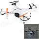 IA 8957V Remote Control Quadcopter R/C Aircraft w/ 0.3MP Camera + 6-Axis Gyro - White + Red