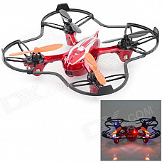 IA 8953 Remote Control Quadcopter R/C Aircraft w/ 0.3MP Camera + 6-Axis Gyro - Black + Red