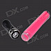 SingFire SF-GLP Glow Light Pink Color 1W 3-Mode Concert Party LED Torch - Pink + Black (3 x AAA)