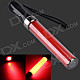 SingFire SF-GLR Glow Light Red Color 1W 3-Mode Concert Party LED Torch - Red + Black (3 x AAA)