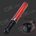 SingFire SF-GLR Glow Light Red Color 1W 3-Mode Concert Party LED Torch - Red + Black (3 x AAA)