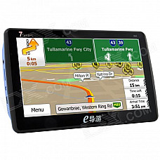 7" Car GPS Navigator w/ Bluetooth / FM / DDR256M / 8GB / 800MHz / CE6.0 / America + Canada Map