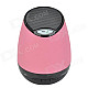 Portable USB 2.0 Bluetooth v2.1+ EDR Stereo Mini Speaker w/ Hand Free / TF Funcrtion - Pink + Black