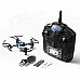 SJ017 360 Degree Eversion 2.4GHz 4-Channel 6-Axis Gyro R/C UFO Quadcopter Aircraft w/ Guard Circles