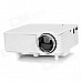 BarcoMAX XP7S High Definition Home Mini Projector w/ USB, SD, HDMI, VGA, AV - White
