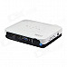 Zeco CX3 DLP HD Mini Home Real 3D Projector w/ HDMI / USB / TF - White