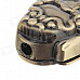 Zinc Alloy Super Firepower Blue Flame Butane Gas Lighter - Bronze