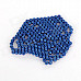 DIY 3mm Neodymium Magnet Spheres - Navy blue (216 PCS)