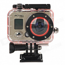 RD990 Outdoor Sports Diving Waterproof 0.7" LCD Full HD 1080P 170' WiFi Camera Camcorder - Black