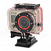 RD990 Outdoor Sports Diving Waterproof 0.7" LCD Full HD 1080P 170' WiFi Camera Camcorder - Black