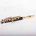 LADE Golden Key C Piccolo - Black + Golden