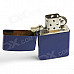 Retro Luxurious Kerosene Lighter - Navy Blue