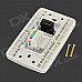 Hi-Def HDMI + RJ45 Network Wall Plate / Wall Outlet (Type A 19-Pin Connector)