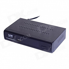 Mini HD DVB-T2 Terrestrial Digital TV Receiver Support 3D - Black