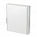 Aluminum Alloy Automatic 2-deck Clamshell Cigarette Case - Silver