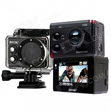 Genuine ISAW Extreme Action Camera - Black + Red