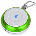 Power Blue BL-LY03 Outdoor Bluetooth V4.0 Speaker w/ Mic. / TF / Micro USB / 3.5mm - White + Green