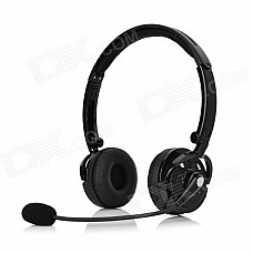 Blue Tiger SK-BH-M20 Bluetooth V2.1 Headband Headphone w/ Microphone - Black