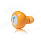 EPGATE D00280 Hands-Free Bluetooth V4.0 Music Earphone - Orange