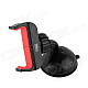 OUMILY 360' Rotation Car Suction Cup Stand Holder Mount Bracket for GPS / Cell Phone - Black + Red