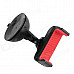 OUMILY 360' Rotation Car Suction Cup Stand Holder Mount Bracket for GPS / Cell Phone - Black + Red