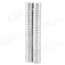 5 x 1.5mm Round NdFeB Magnets - Silver (50 PCS)
