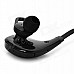 Cannice Muses1 Sports Wireless Bluetooth V4.0 Neckband Headphone w/ Microphone - Black
