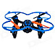 2.4G 4-CH Remote Control Quadrocopter With Aerial Camera - Blue + Black