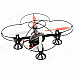 RunQia 2.4GHz 4-CH 6-Axis Outdoor R/C Quadcopter w/ Gyroscope - Black (6 x AA)