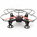 RunQia 2.4GHz 4-CH 6-Axis Outdoor R/C Quadcopter w/ Gyroscope - Black (6 x AA)