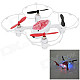 LiHuang LH-X2 2.4GHz 4-CH Outdoor Radio Control R/C Quadcopter w/ Gyroscope / Camera - White + Red