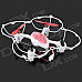 LiHuang LH-X2 2.4GHz 4-CH Outdoor Radio Control R/C Quadcopter w/ Gyroscope / Camera - White + Red